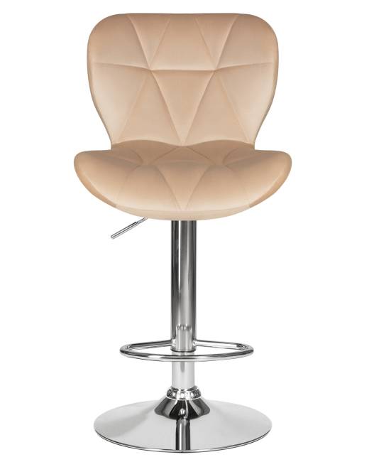 Стул барный DOBRIN BARNY, бежевый велюр (MJ9-10)