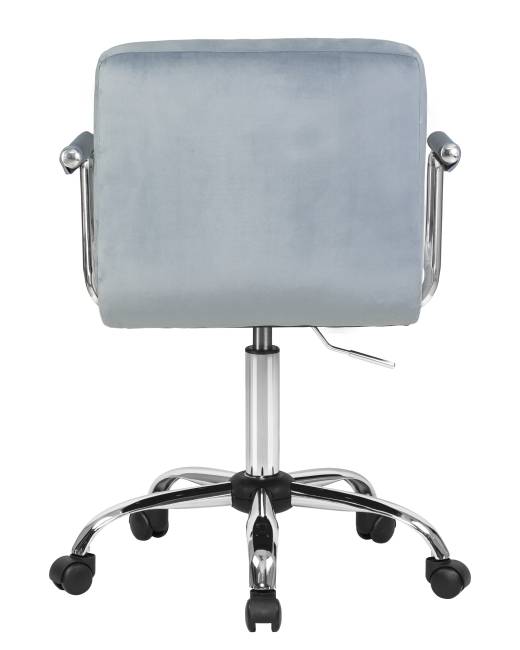 Офисное кресло для персонала DOBRIN TERRY, пудрово-голубой велюр (MJ9-74)