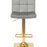 Стул барный DOBRIN GOLDIE, серый велюр (MJ9-75)