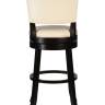 Набор 2 шт Вращающийся полубарный стул DOBRIN JOHN COUNTER, капучино, кремовый