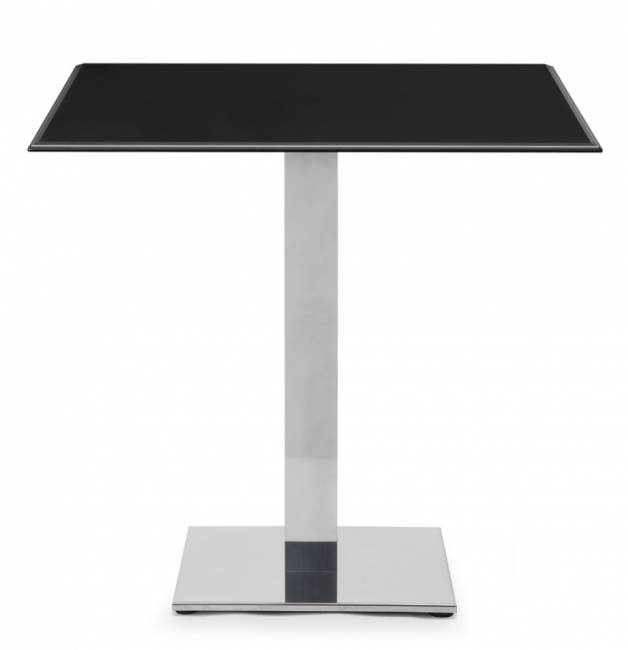 Подстолье металлическое Tiffany полированный стальной 400х400х730 мм