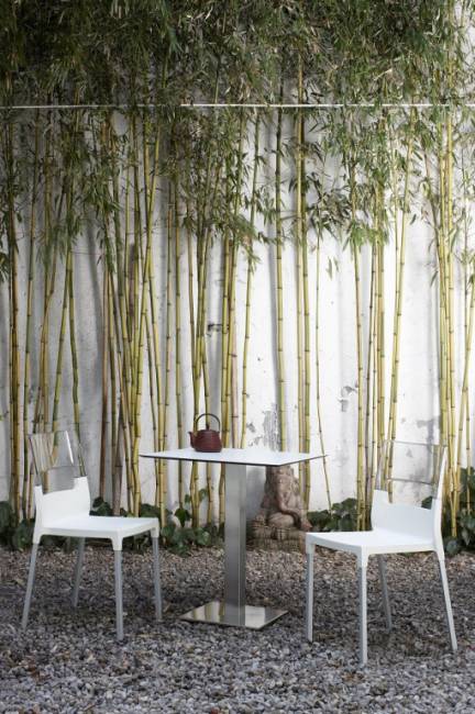 Подстолье металлическое Tiffany полированный стальной 400х400х730 мм