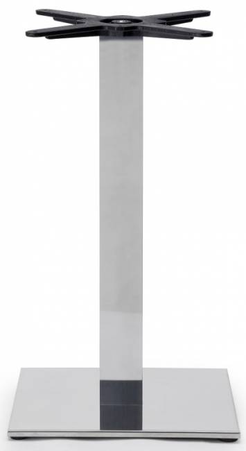 Подстолье металлическое Tiffany полированный стальной 400х400х730 мм