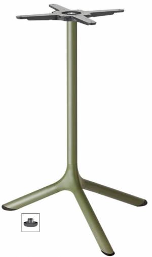 Подстолье металлическое Tripe оливковый Ø610х730 мм