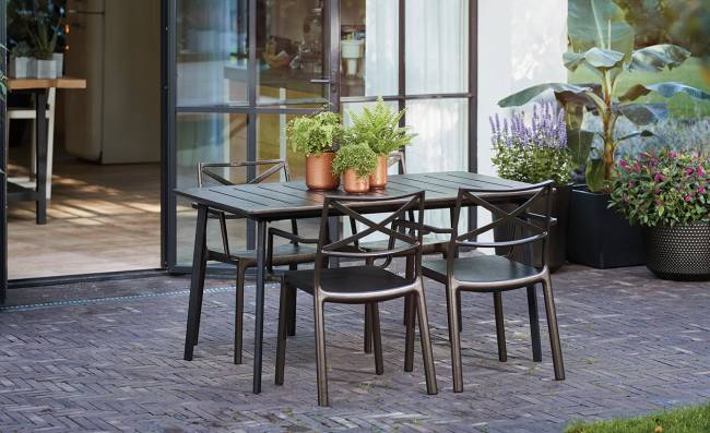 Стул Metalix Armrest graphite