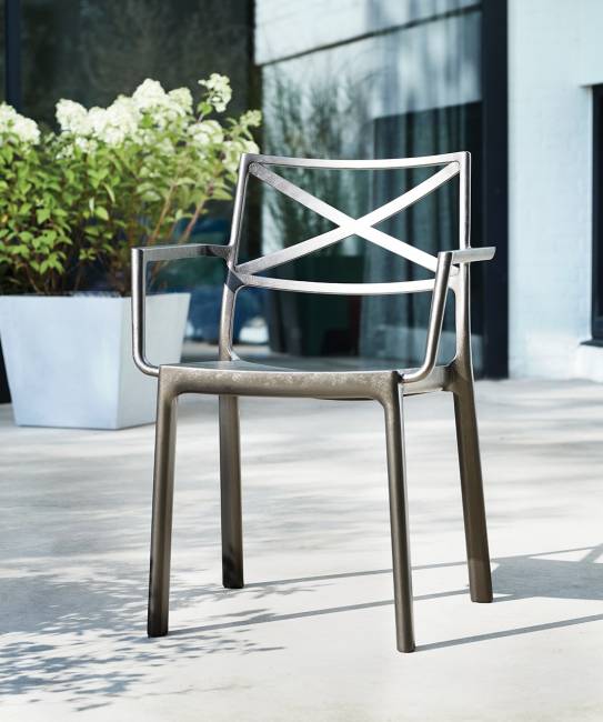 Стул Metalix Armrest graphite