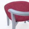 Стул Франк ПМ серый/красный