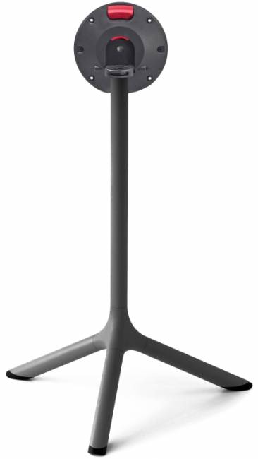 Подстолье металлическое складное Tripe Folding антрацит Ø610х730 мм