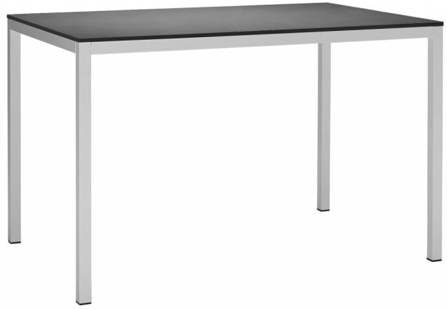 Стол ламинированный Mirto белый, антрацит 1190х790х750 мм