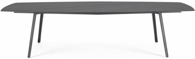 Стол ламинированный Squid антрацит, сланец 2990х1290х730 мм