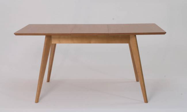 Стол Сканди 120 натур со стульями Франк натур велюр бежевый Стол Сканди 120 натур со стульями Франк натур велюр бежевый