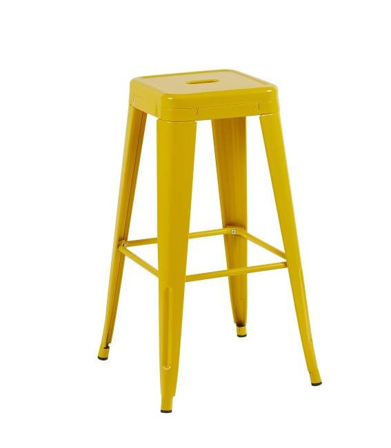 Стул барный TOLIX желтый глянцевый KD 4 шт.