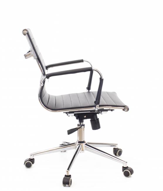 Кресло Everprof Leo T Экокожа Черный