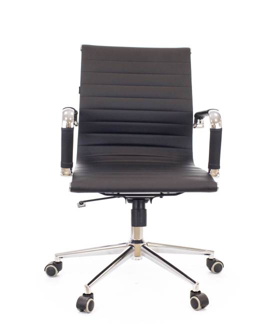 Кресло Everprof Leo T Экокожа Черный