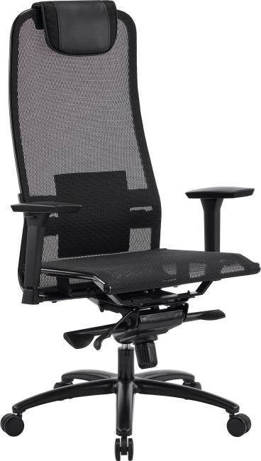 Кресло Deco Black Lux (Дэко Блэк Люкс) Сетка Черный