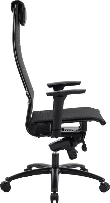 Кресло Deco Black Lux (Дэко Блэк Люкс) Сетка Черный