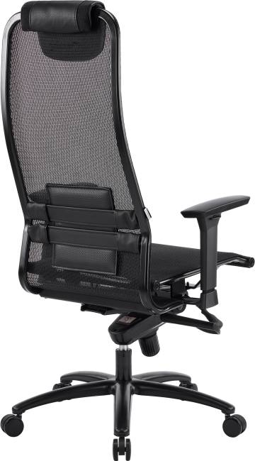 Кресло Deco Black Lux (Дэко Блэк Люкс) Сетка Черный