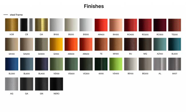 Стул деревянный на полозьях Osaka красный, беленный ясень 540х520х770 мм