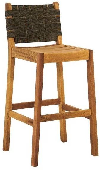Стул деревянный барный Mindos Strapped 500х450х1050 мм Стул деревянный барный Mindos Strapped 500х450х1050 мм