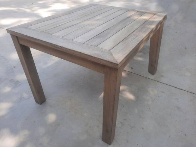 Стол деревянный обеденный Kia натуральный 900х900х750 мм