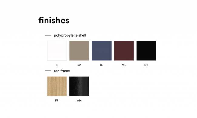 Кресло пластиковое Fox черный ясень, бордовый 605х530х790 мм