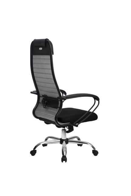 Кресло МЕТТА-21(MPRU)/подл.130/осн.003, светло-серый