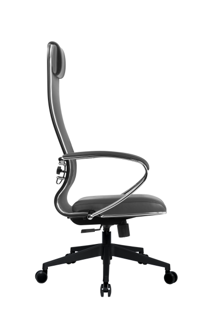 Кресло МЕТТА-5.1(MPES)/подл.116/осн.002, серый