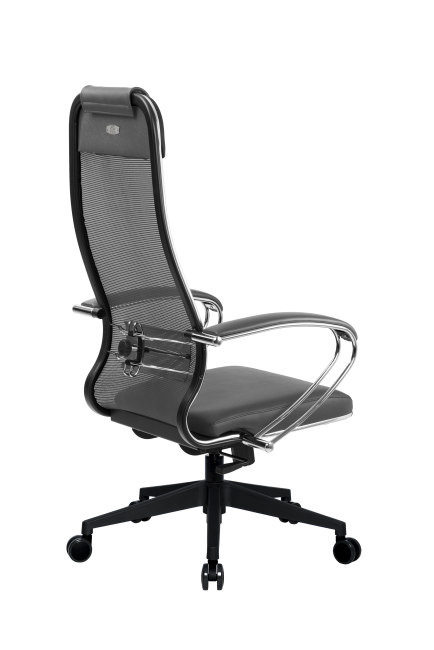 Кресло МЕТТА-5.1(MPES)/подл.116/осн.002, серый