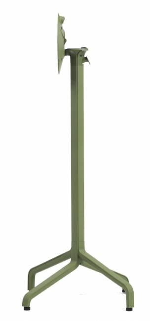 Подстолье металлическое барное складное Frasca High Folding агава 450х450х1070 мм