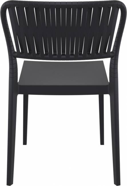 Стул пластиковый Portofino черный 520х560х830 мм