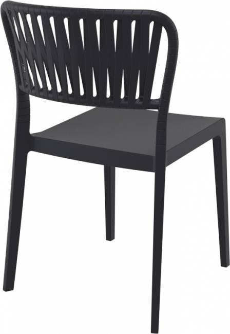 Стул пластиковый Portofino черный 520х560х830 мм
