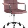 Офисное кресло для персонала DOBRIN TERRY, пудрово-розовый велюр (MJ9-32)