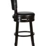 Набор 2 шт Вращающийся полубарный стул DOBRIN JOHN COUNTER, капучино, черный