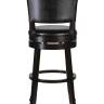 Набор 2 шт Вращающийся полубарный стул DOBRIN JOHN COUNTER, капучино, черный