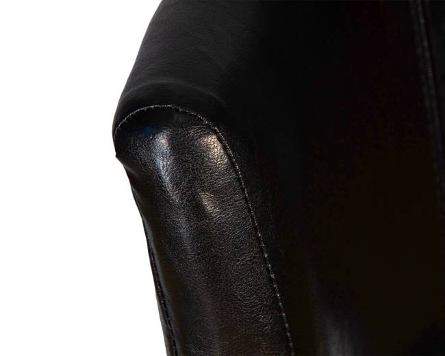 Набор 2 шт Вращающийся полубарный стул DOBRIN JOHN COUNTER, капучино, черный