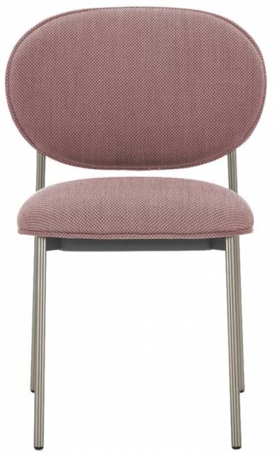 Стул с обивкой Blume серый, розовый 530х545х810 мм