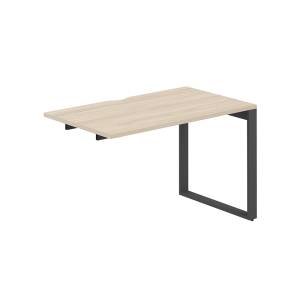 AG.184.AR.V.72.AN / Секция рабочей станции 1200х700х750 / профиль О-образный: 70х20 антрацит; столешница с вырезом; столешница: акация равелло