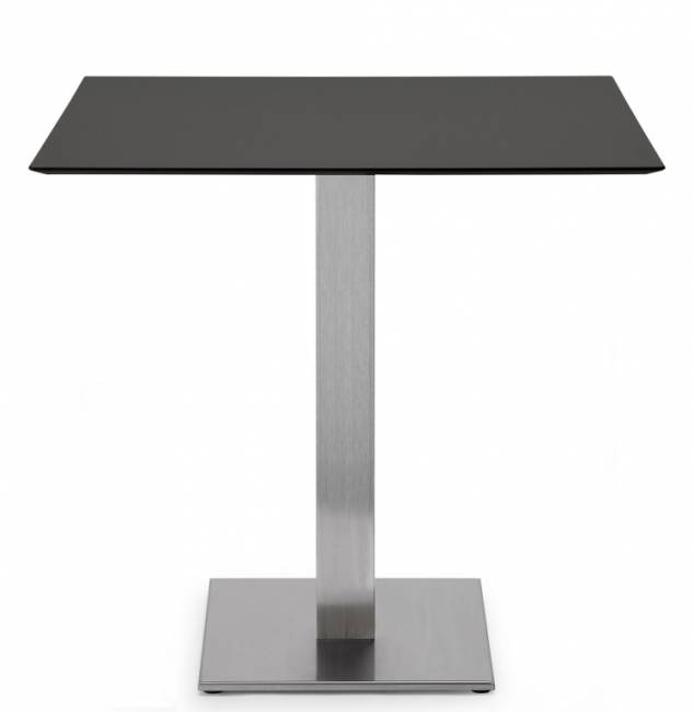 Подстолье металлическое Tiffany сатинированный стальной 400х400х730 мм