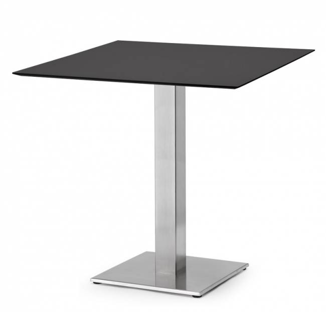 Подстолье металлическое Tiffany сатинированный стальной 400х400х730 мм