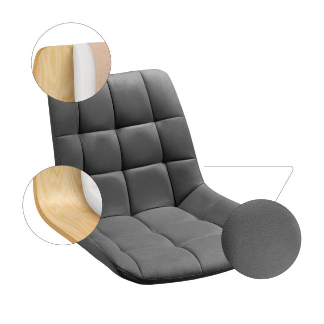 Стронг 4 шт темно-серый / черный