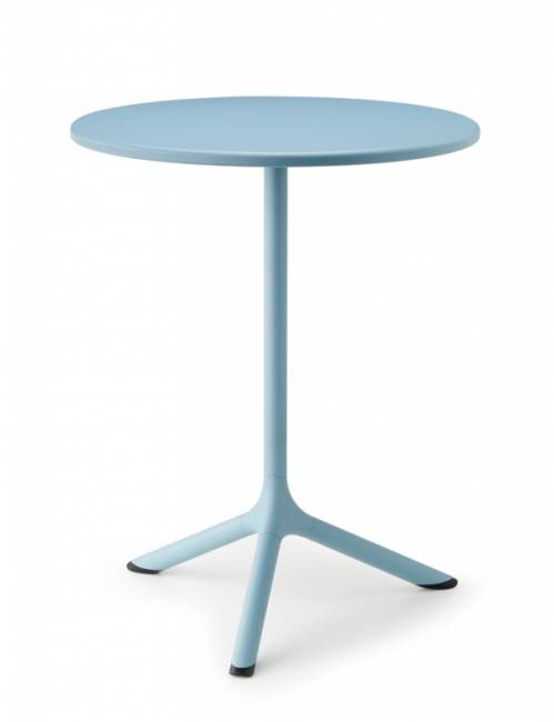 Подстолье металлическое складное Tripe Folding голубой Ø610х730 мм