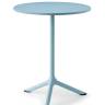 Подстолье металлическое складное Tripe Folding голубой Ø610х730 мм