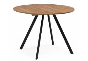 Курт 90 / 130 дуб крафт золотой / черный матовый