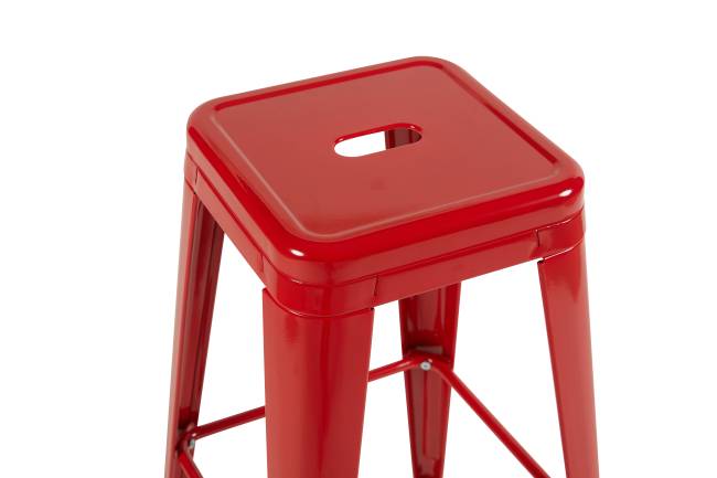 Стул барный TOLIX красный глянцевый KD 4 шт.