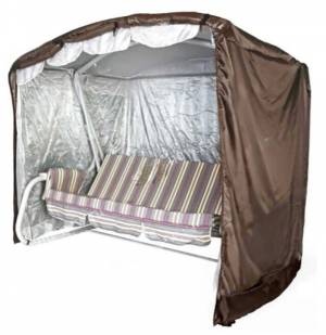 Чехол  для садовых качелей Монако 240х126х180, шоколад