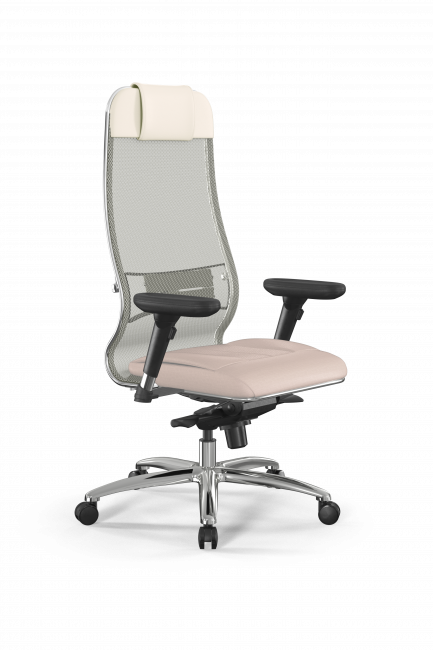 Кресло Samurai L1-2D - TS+Infinity /Uc00/Wm06/D13P(M06.B31.G04.W03), молочный