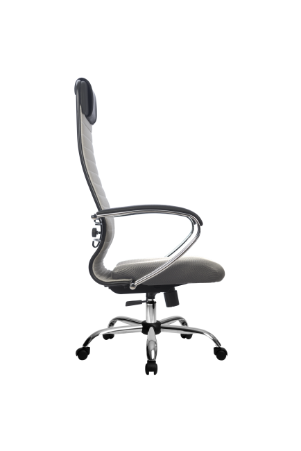 Кресло МЕТТА-21(MPRU)/подл.130/осн.003, светло-серый/светло-серый