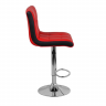 Барный стул "ОЛИМП" , красный / черный 