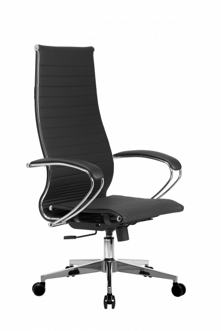 Кресло МЕТТА-8.1(MPRU)/подл.131/осн.004, черный