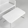 Столик пластиковый журнальный Net Table 100 белый 1000х600х400 мм